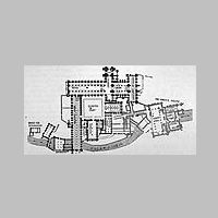 Plan of Fountains Abbey taken from an early 20th century encyclopedia (Wikipedia).jpg